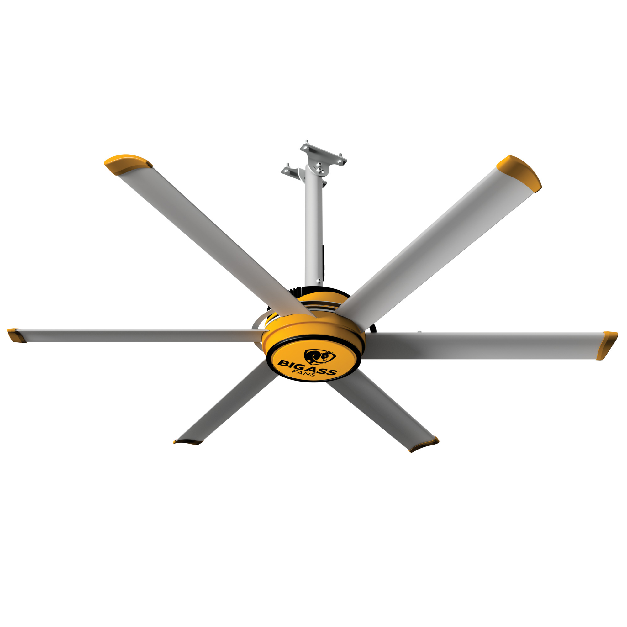 Big Ass Fans, Direct Drive Commercial/ Industrial Ceiling Fan, Fan Diameter 84 in, Fan Blade Span 60+, Model# F-ES2-0701S34